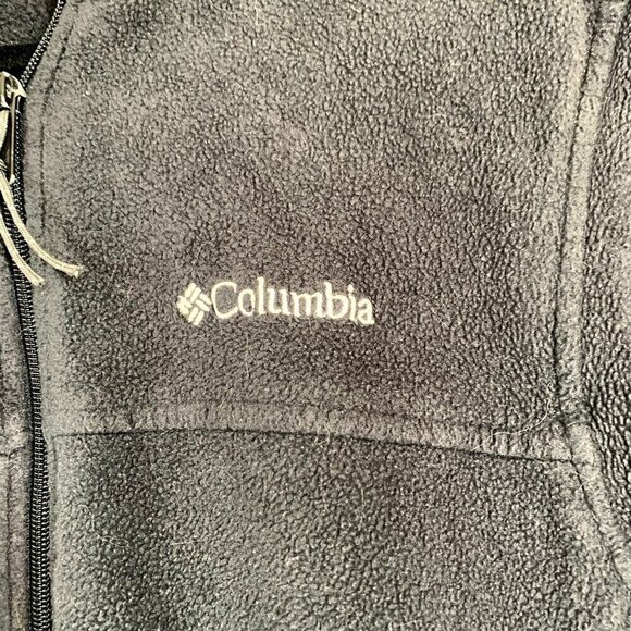 Columbia Women's Benton Springs Zip Front Fleece Jacket Black Size Large WM3220 - Picture 3 of 7